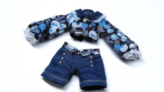 【1/12ドール服】UFdollアニマルボディの服を作る⑤(完)